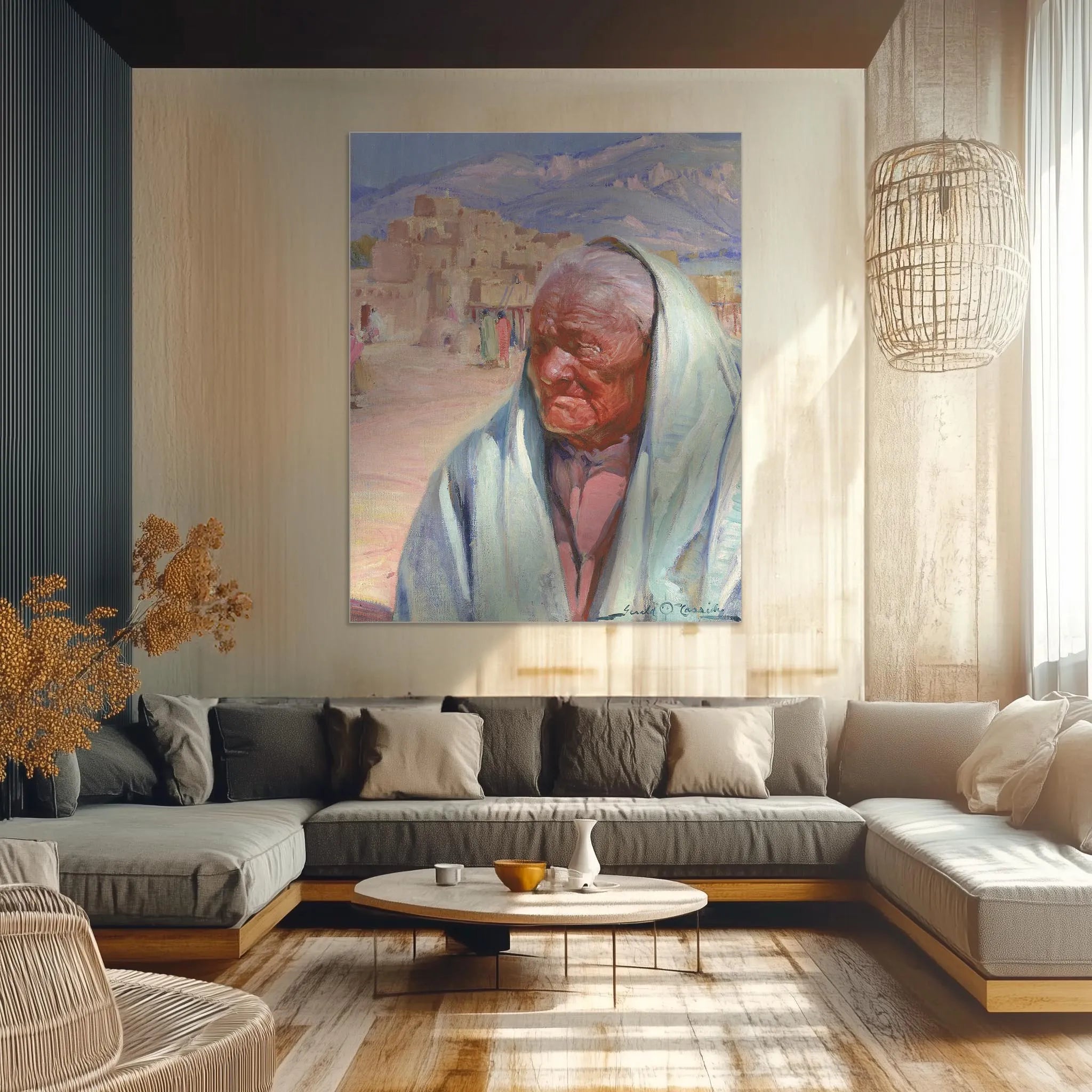 Antonio Concha, Old Man of Taos