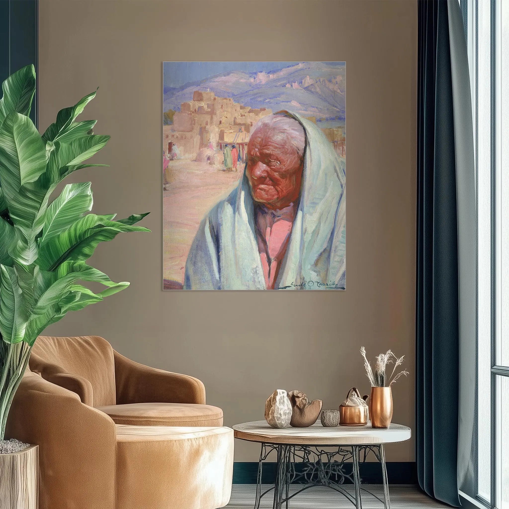 Antonio Concha, Old Man of Taos