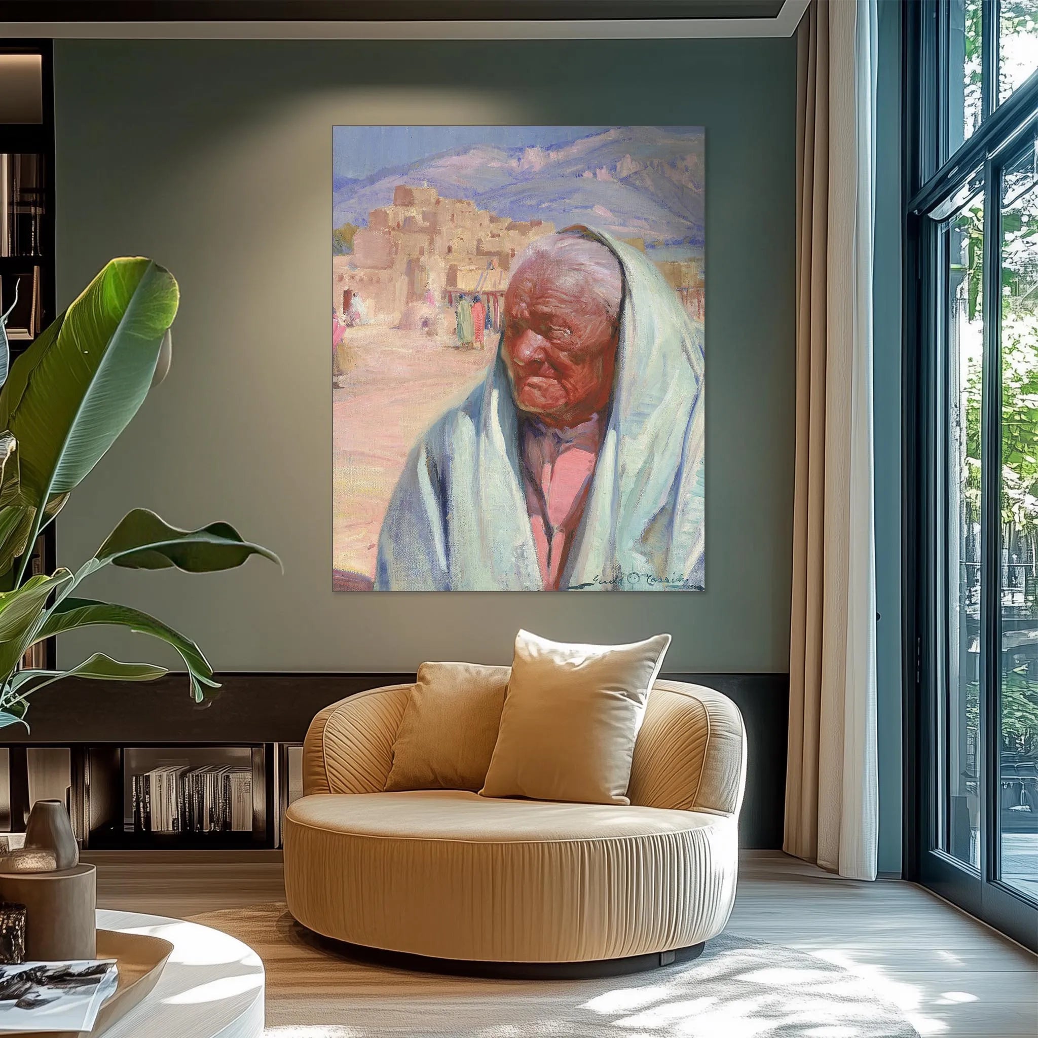 Antonio Concha, Old Man of Taos