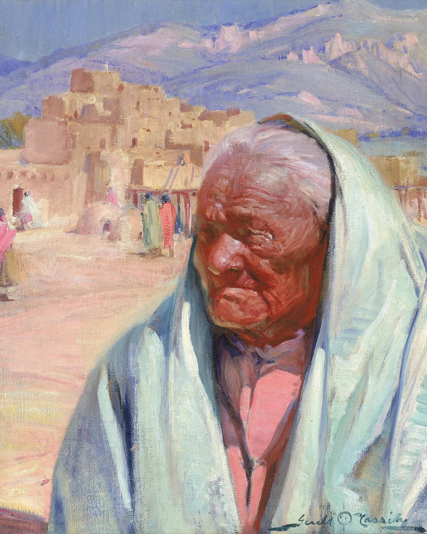 Antonio Concha, Old Man of Taos