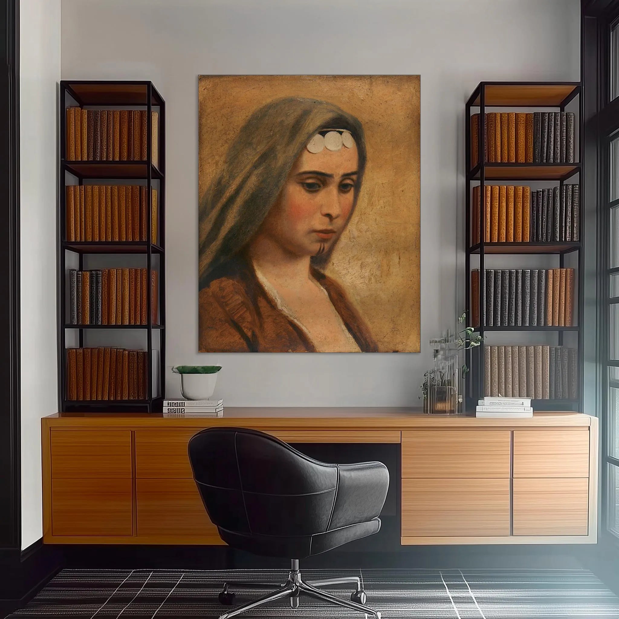 Head of an Arab Girl