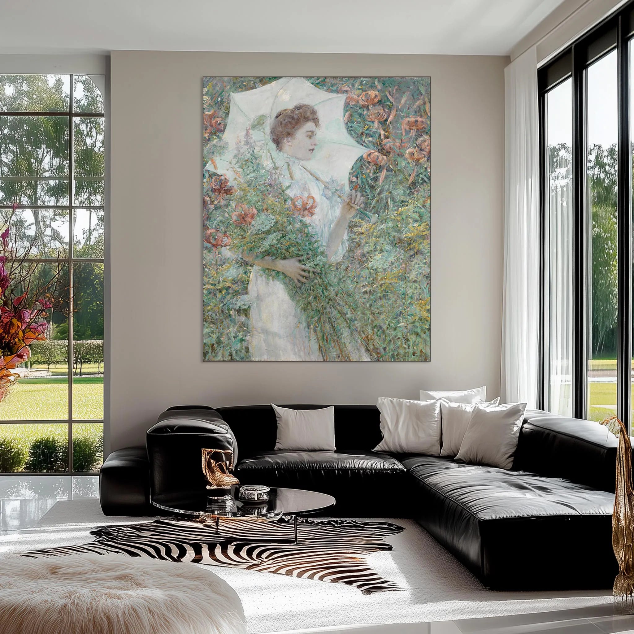 The White Parasol