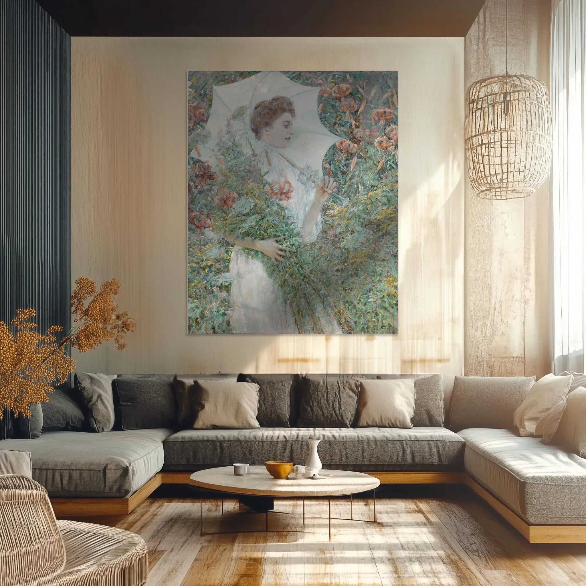 The White Parasol