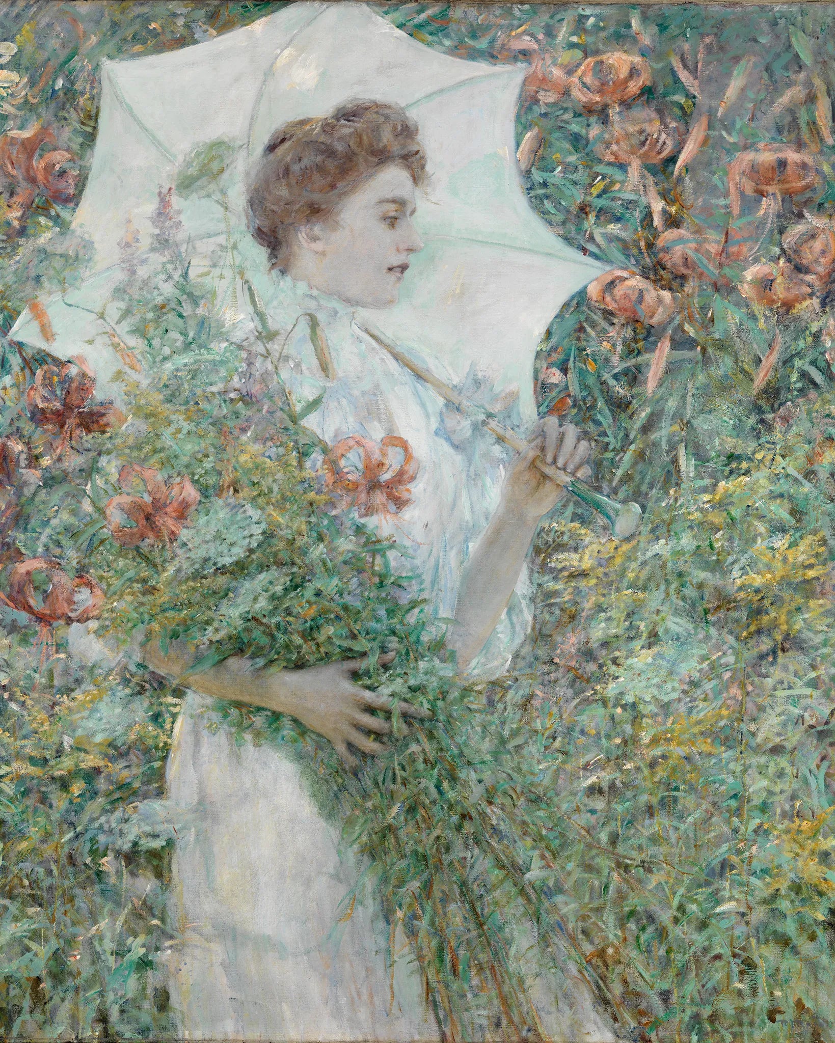 The White Parasol