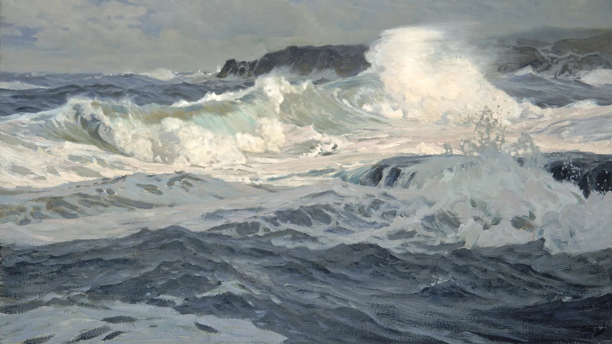 Southwesterly Gale, St. Ives