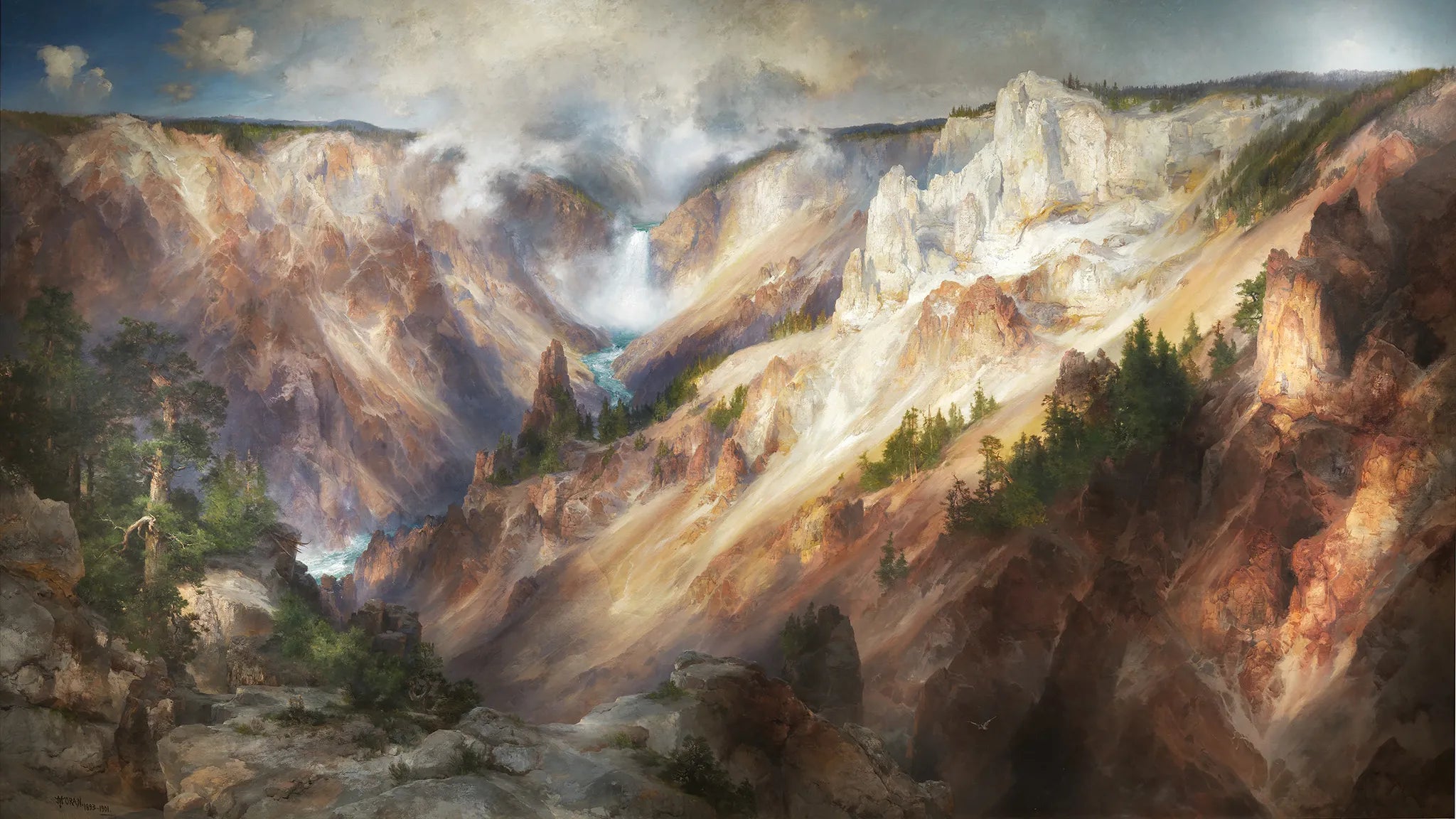 The Grand Canyon of the Yellowstone