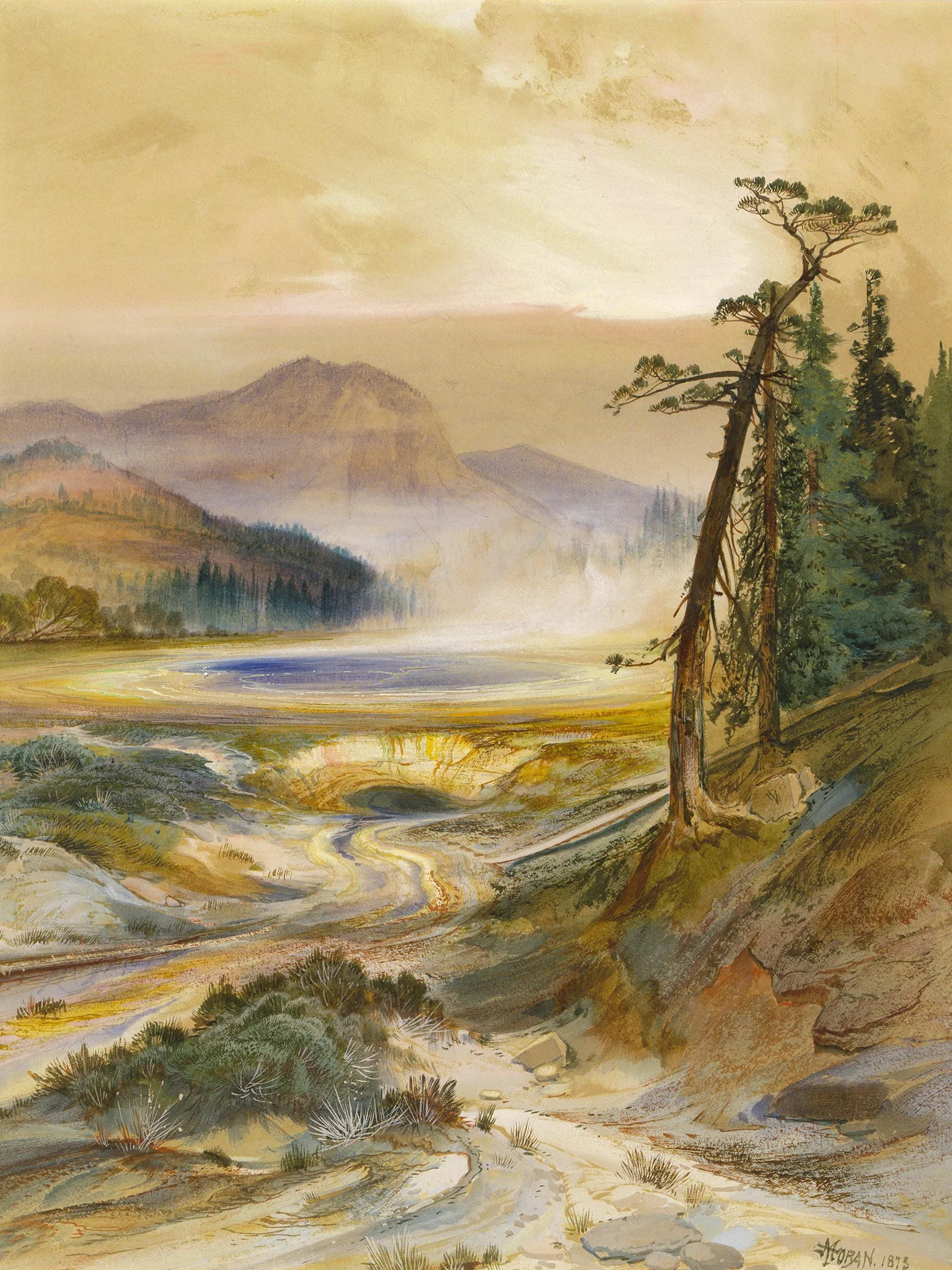 Excelsior Geyser, Yellowstone Park