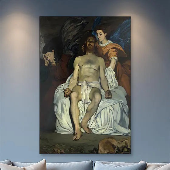 The Dead Christ with Angels