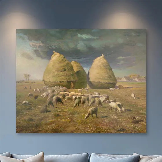 Haystacks: Autumn