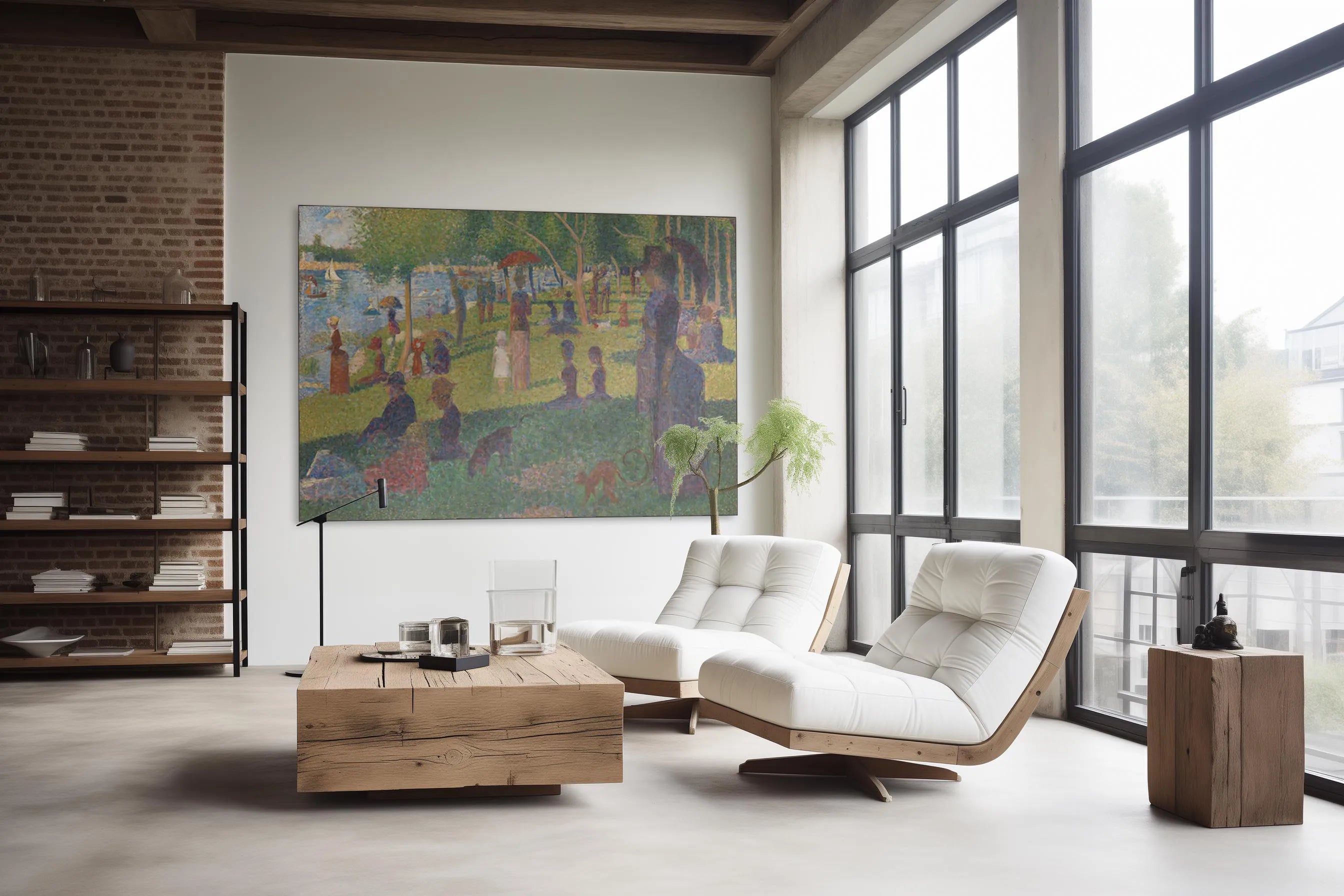 Study for "A Sunday on La Grande Jatte"