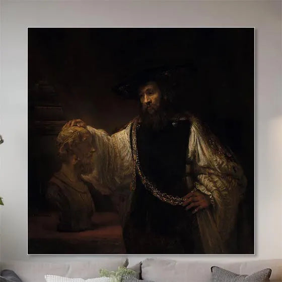 Aristotle with a Bust of Homer