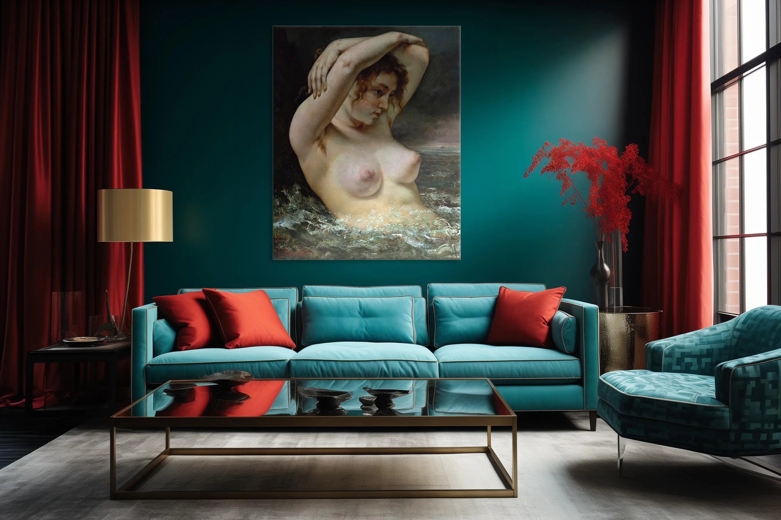 The Woman in the Waves