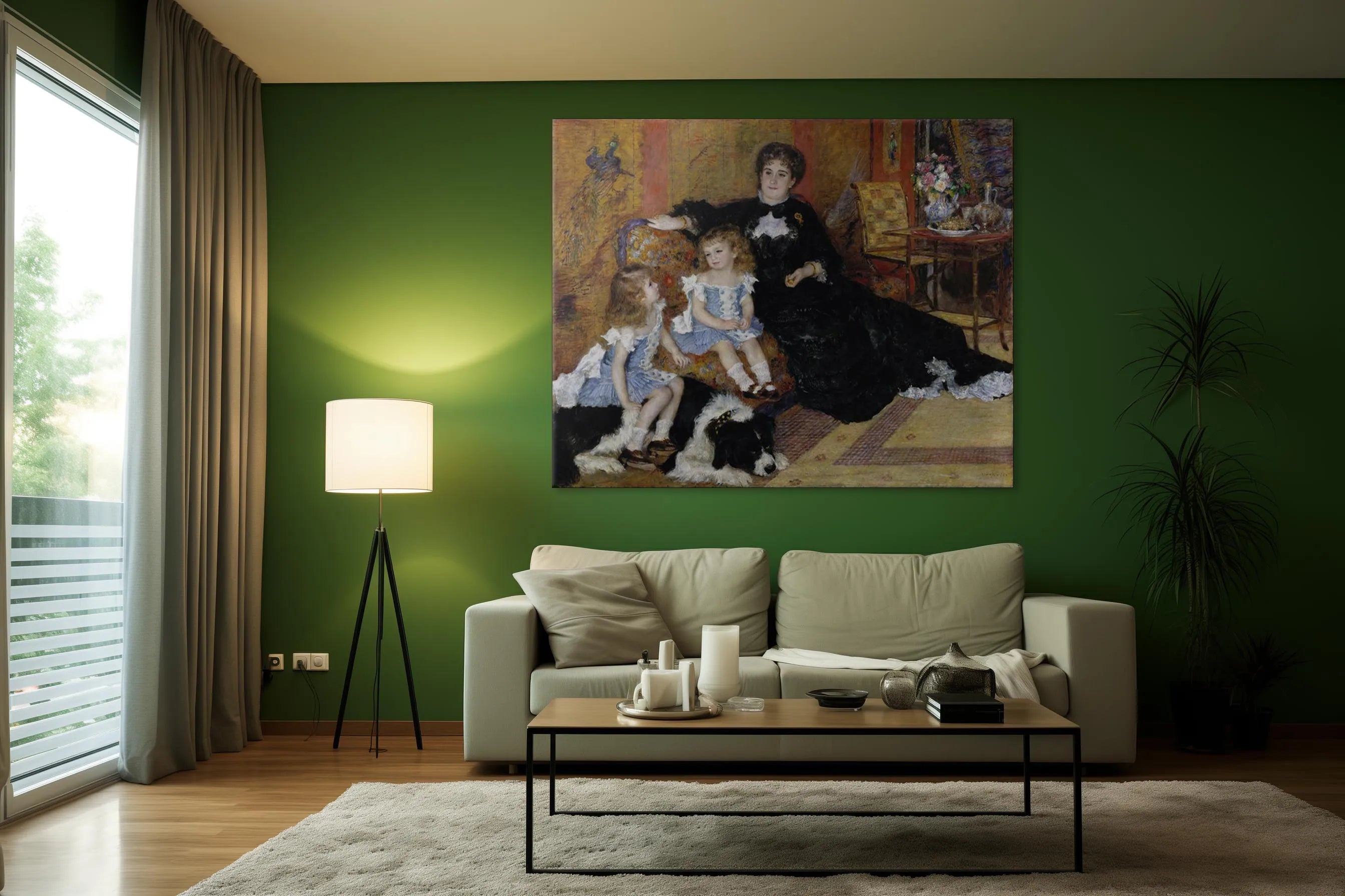 Madame Georges Charpentier and Her Children