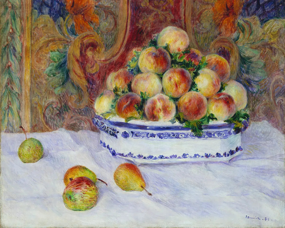 Still Life with Peaches