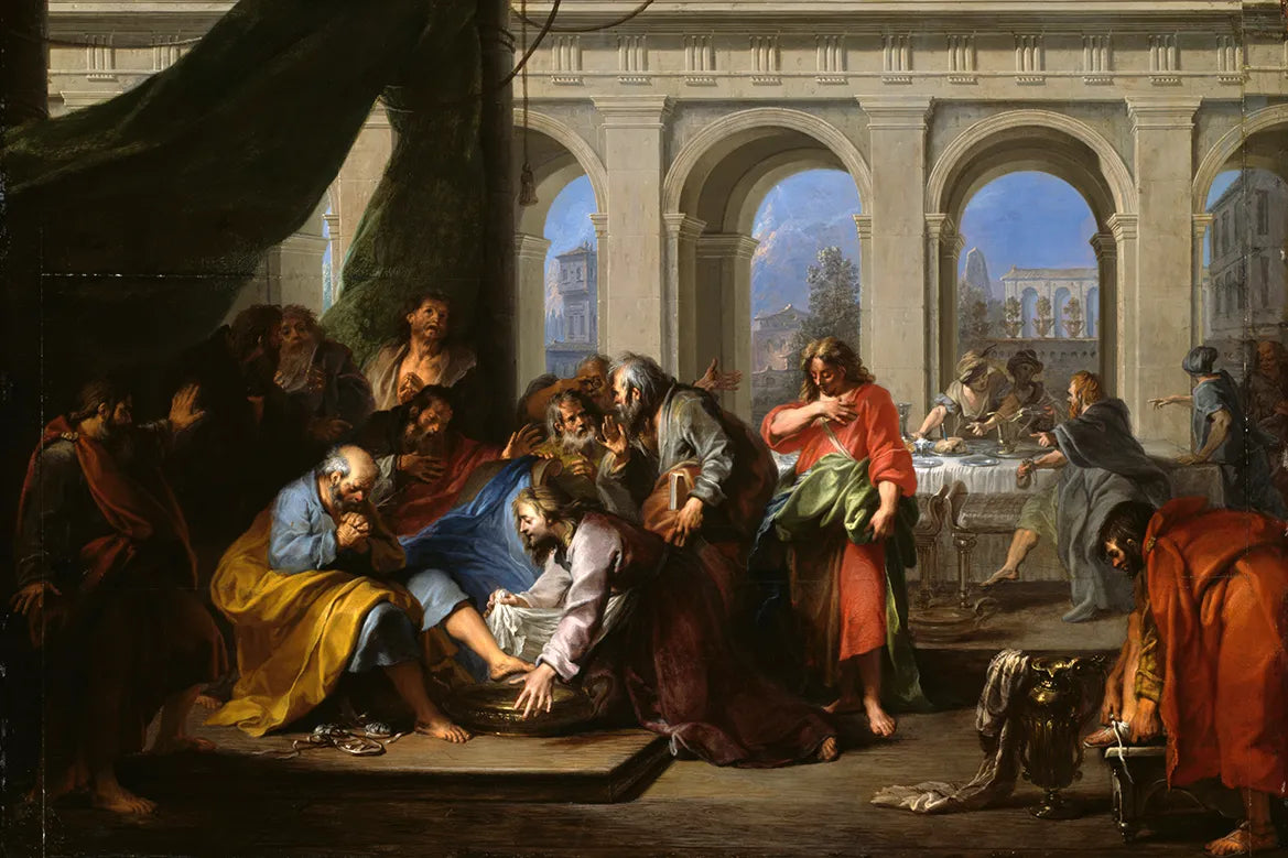 Christ Washing the Feet of His Disciples