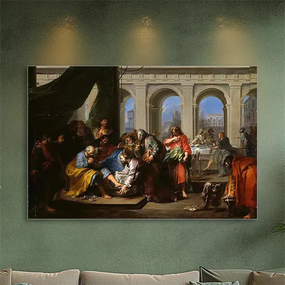Christ Washing the Feet of His Disciples