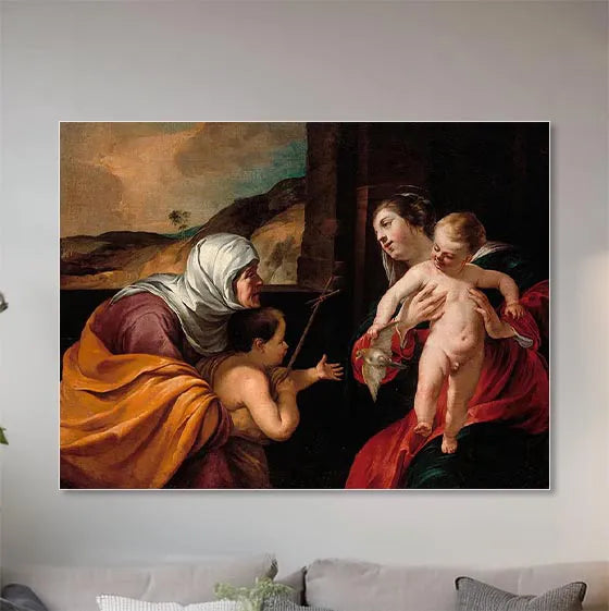 Virgin and Child with Saint Elizabeth and the Infant Saint John the Baptist
