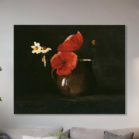 Flowers: Poppies and Daisies