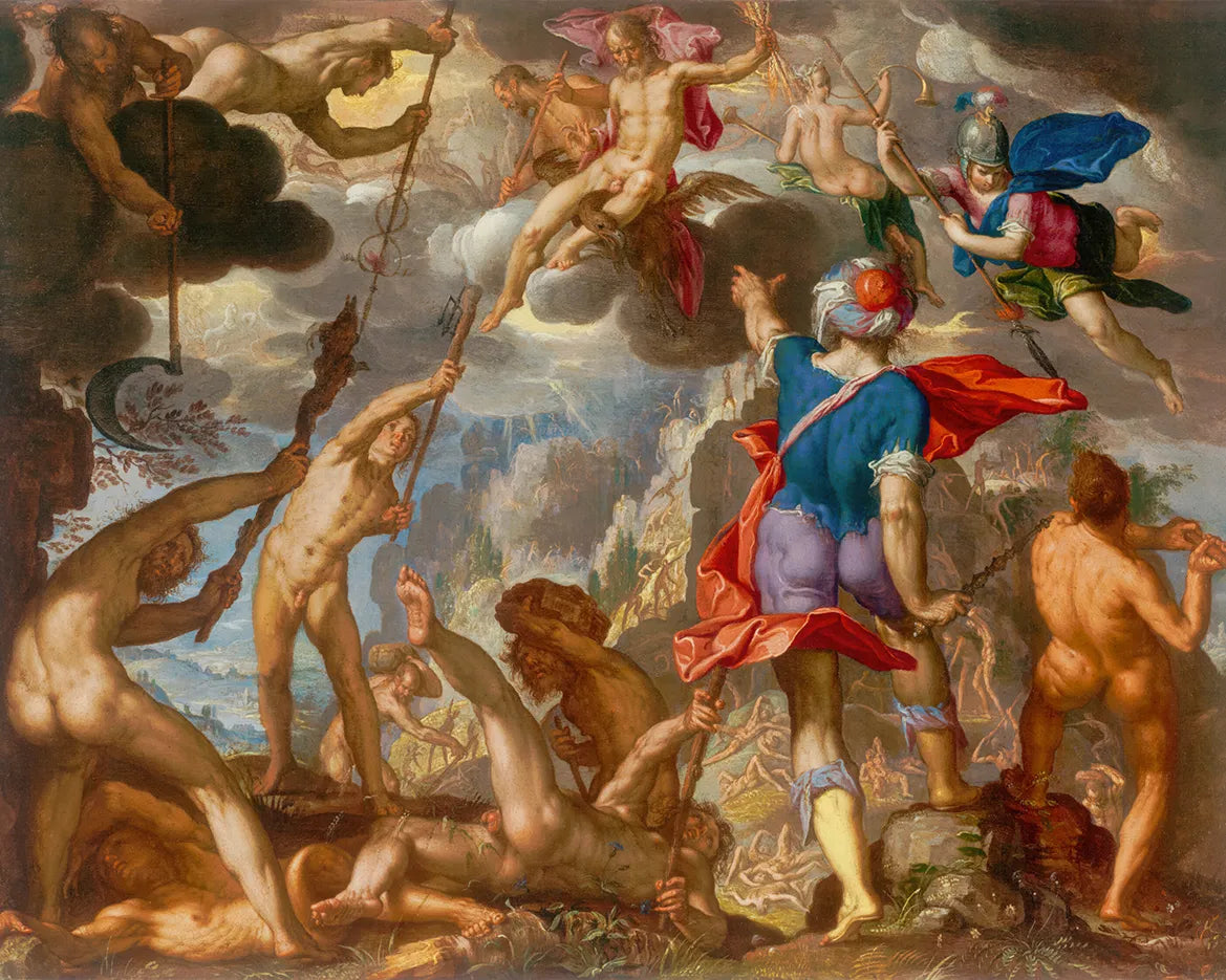 The Battle between the Gods and the Giants