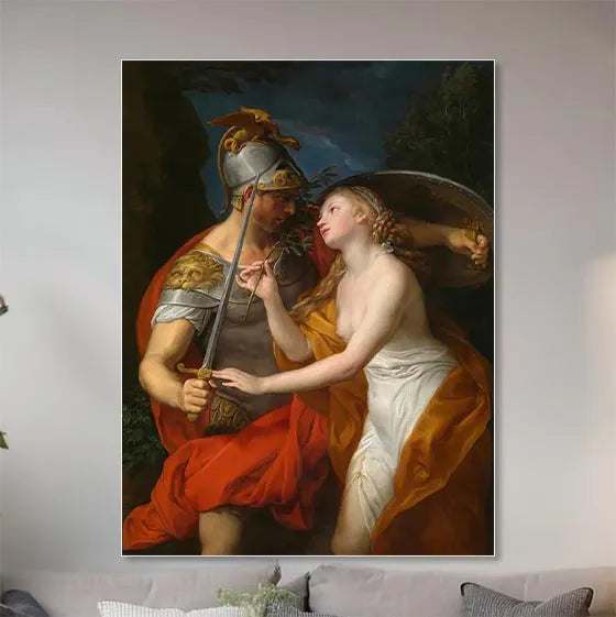 Allegorie van vrede en oorlog
