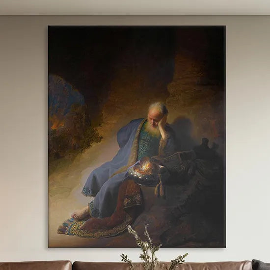 Jeremiah Lamenting the Destruction of Jerusalem