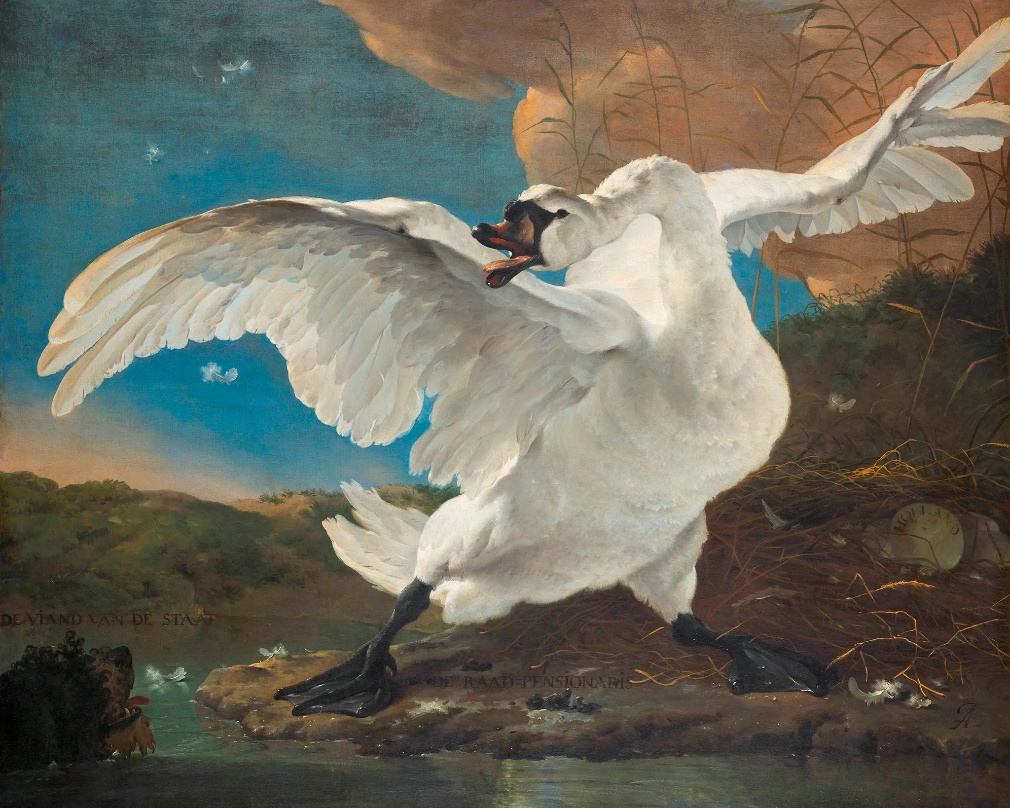 The Threatened Swan