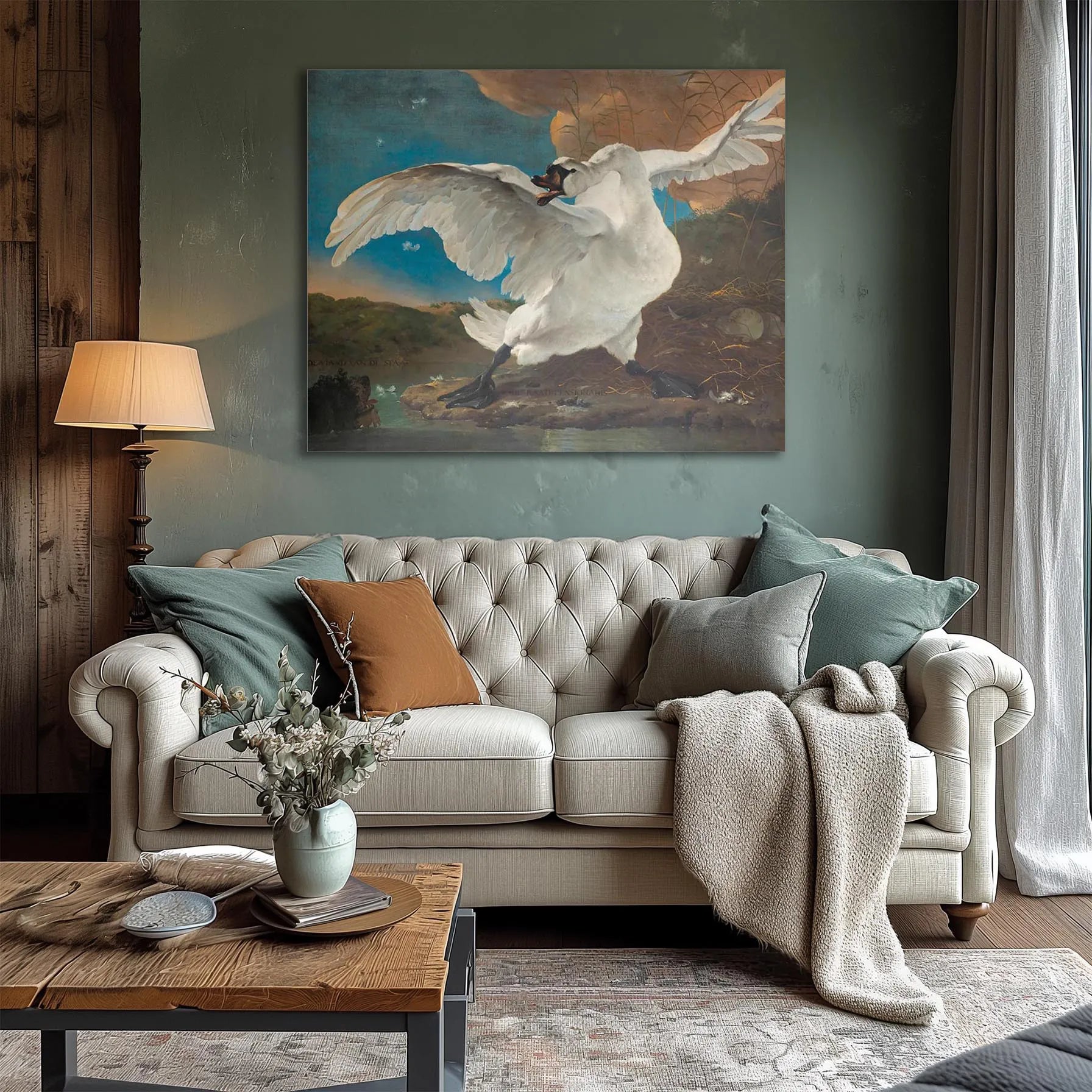 The Threatened Swan