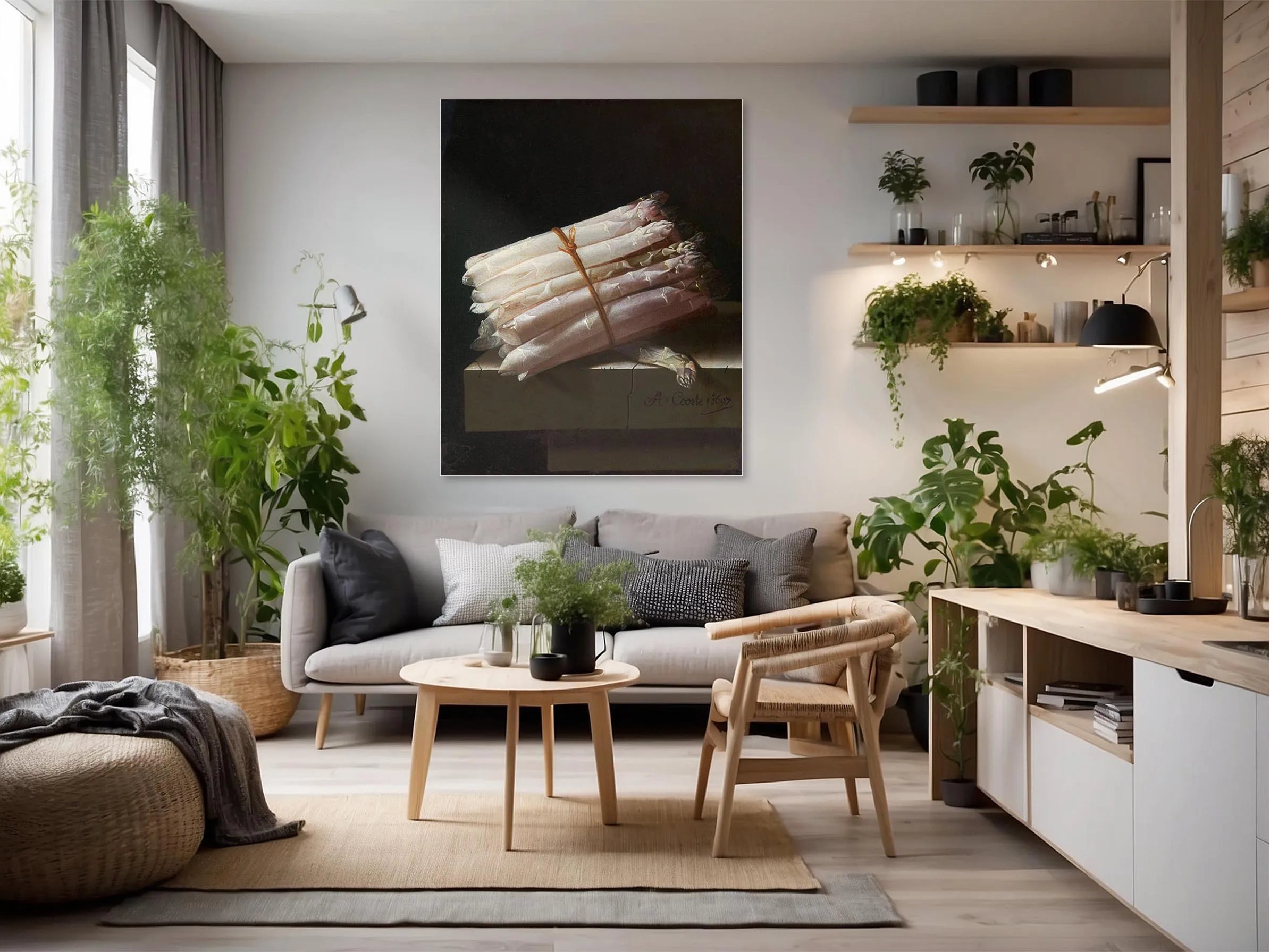 Still Life with Asparagus