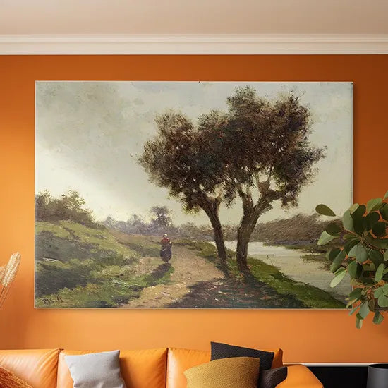 Landscape with two Trees