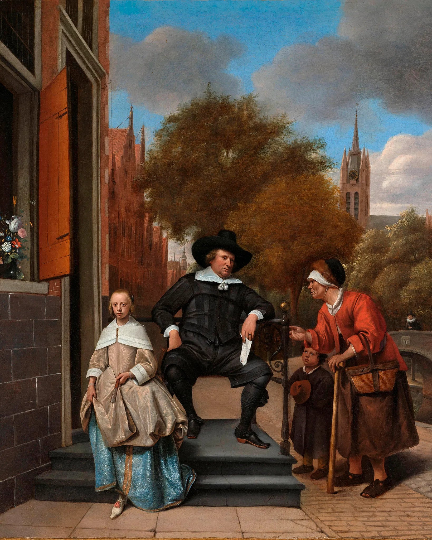 The Burgomaster of Delft and his Daughter