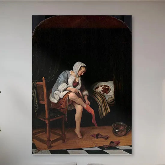 Woman at her Toilet