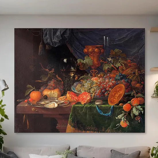 Still Life with Fruit and Oysters