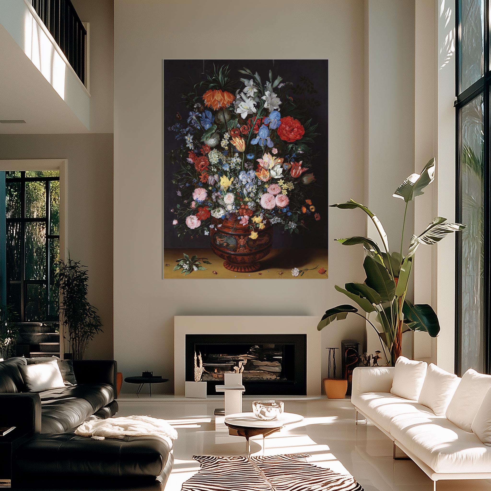 Flowers in a vase