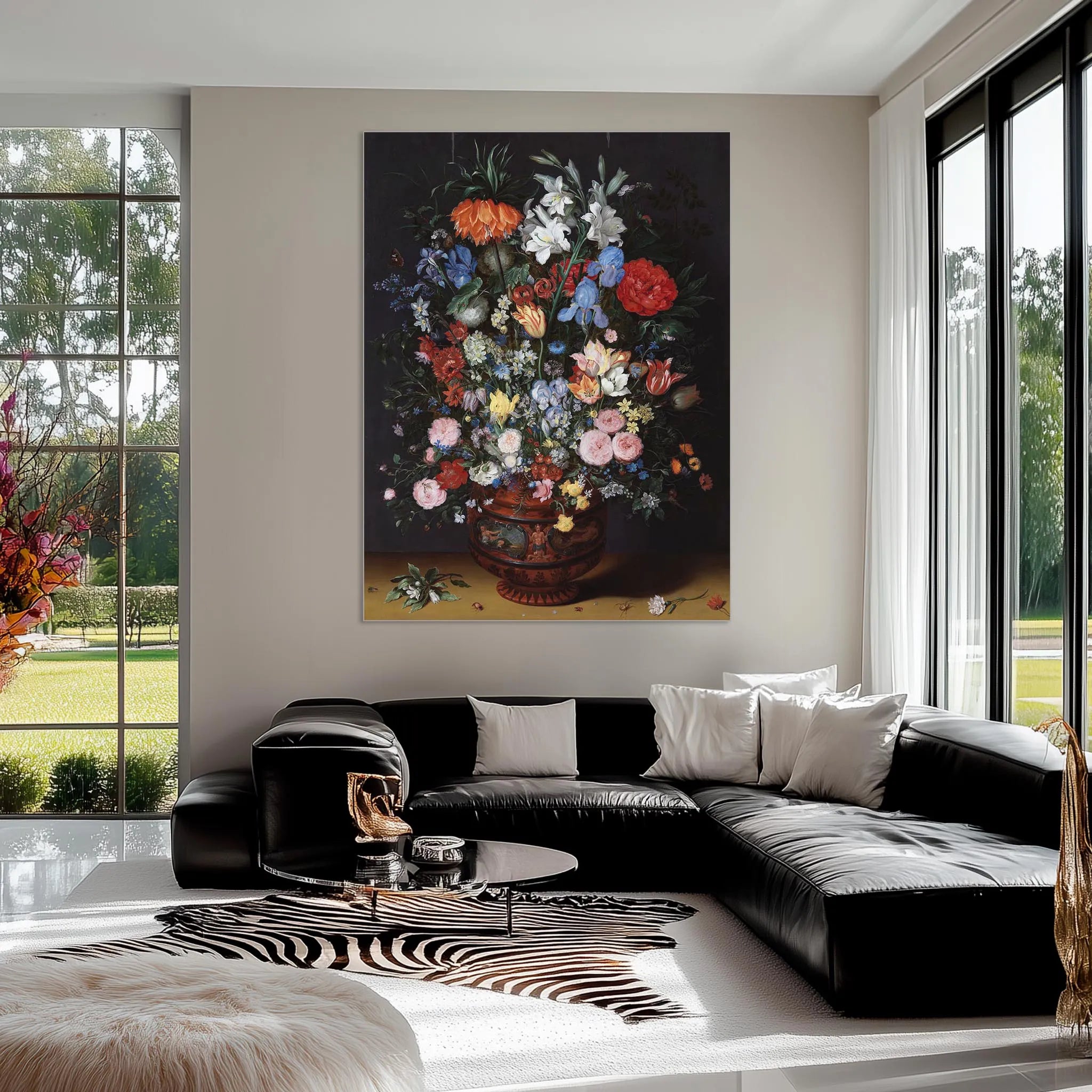 Flowers in a vase