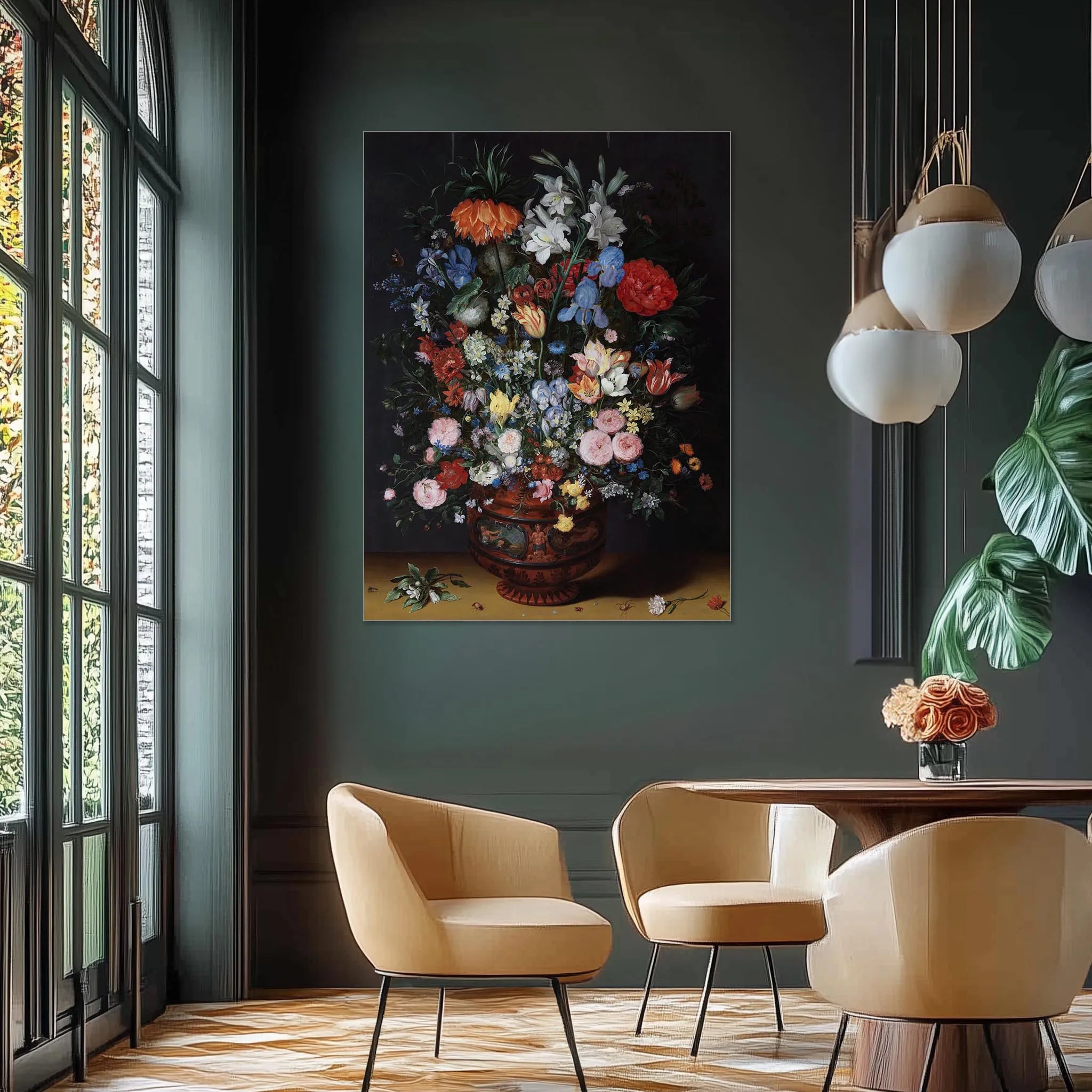 Flowers in a vase