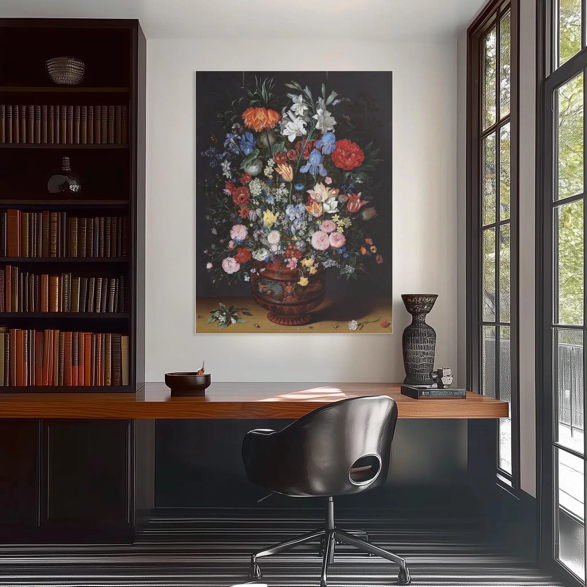 Flowers in a vase