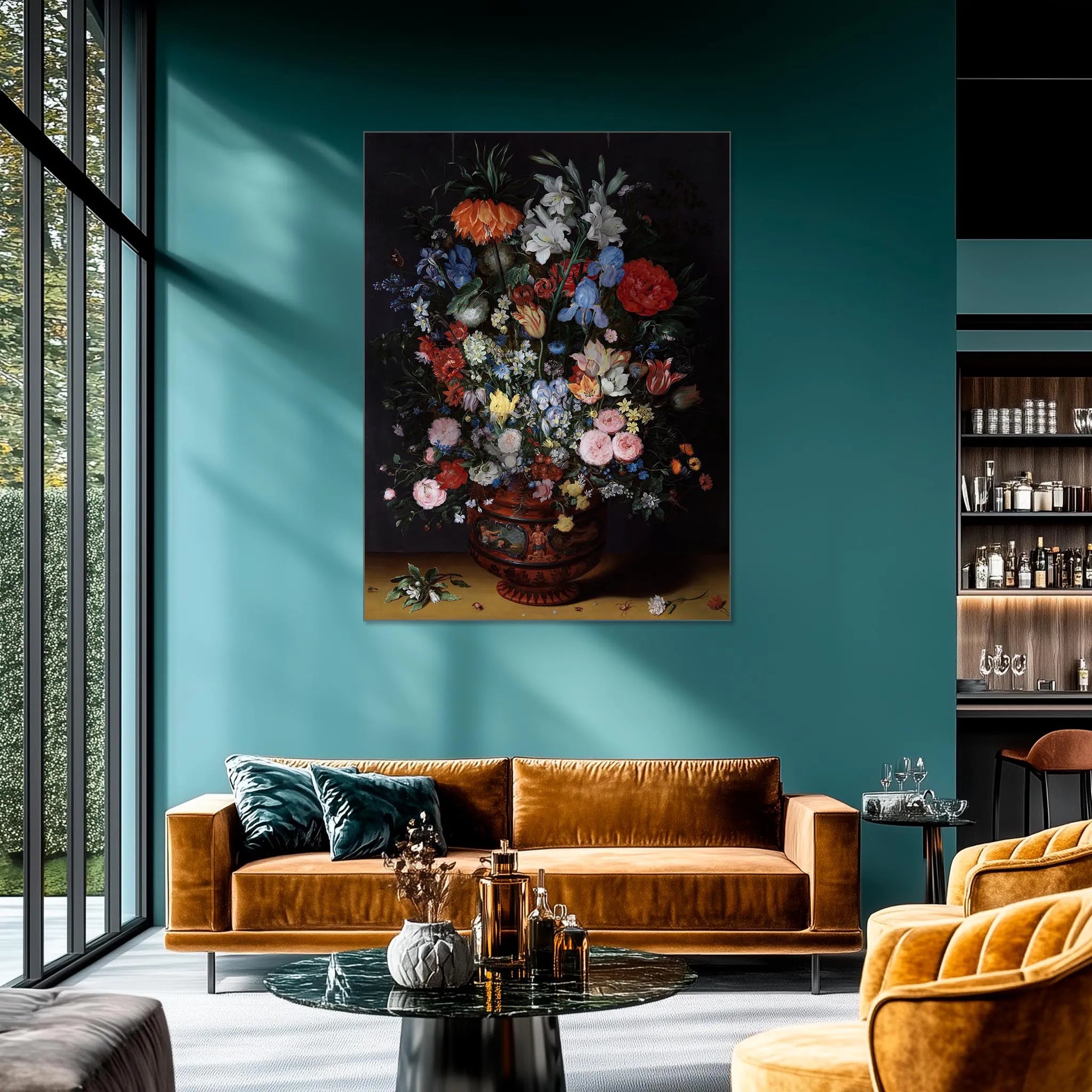 Flowers in a vase
