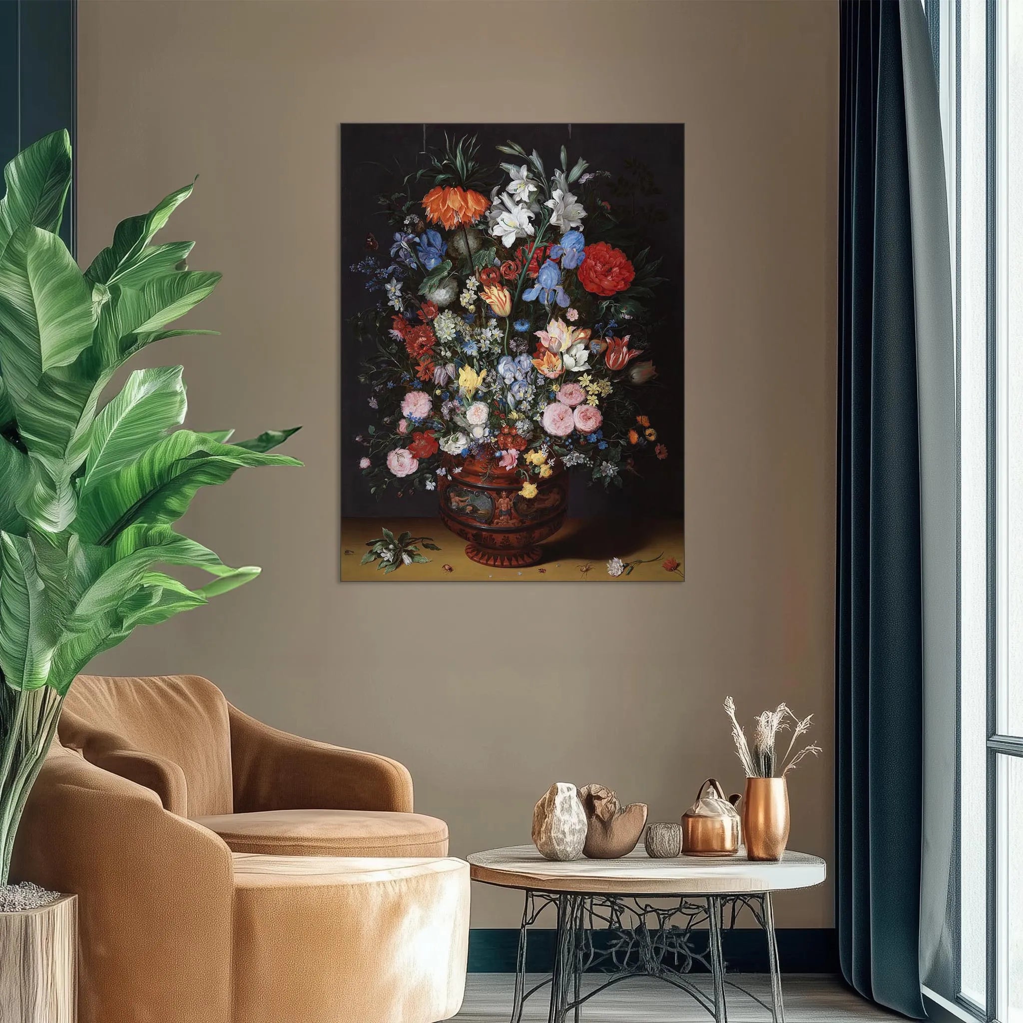 Flowers in a vase