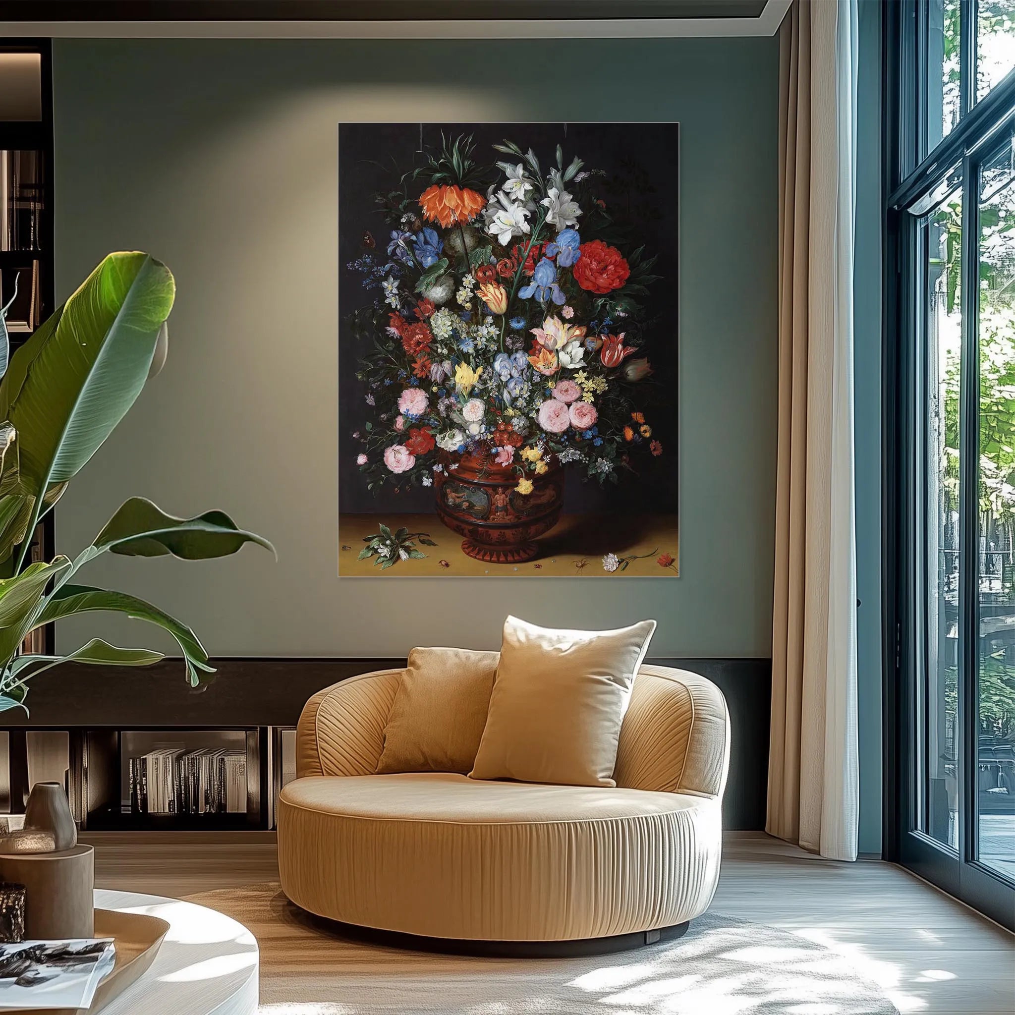 Flowers in a vase