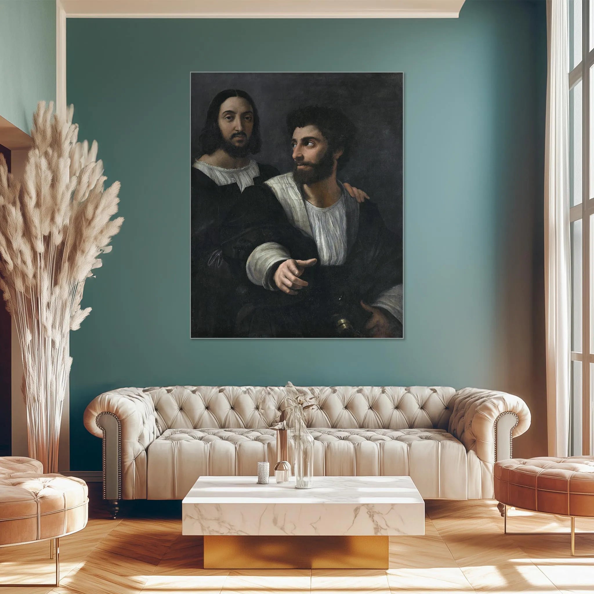Self-Portrait with a Friend