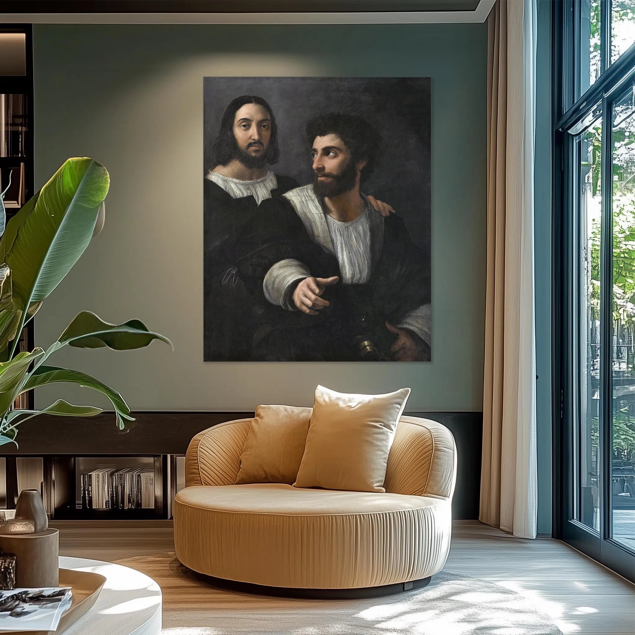 Self-Portrait with a Friend