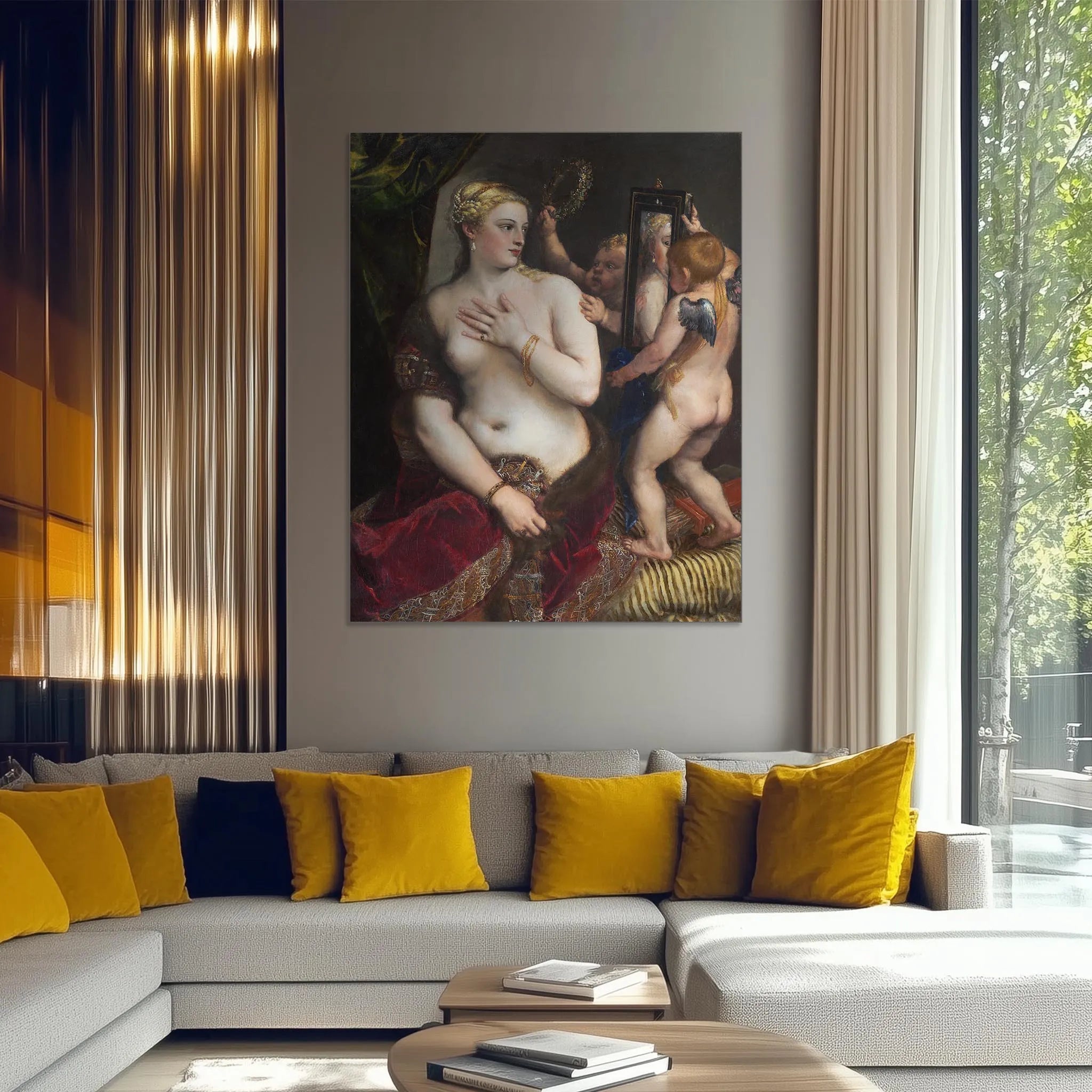 Titian - Venus with a miror