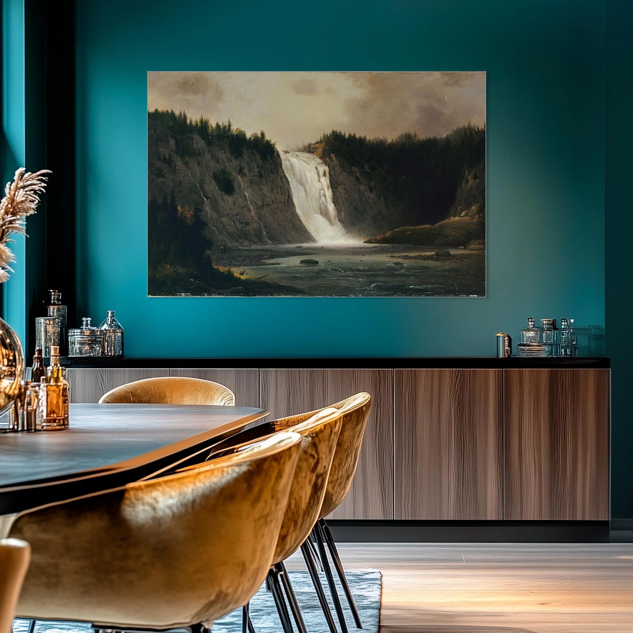 Waterfall on Mont-Morency