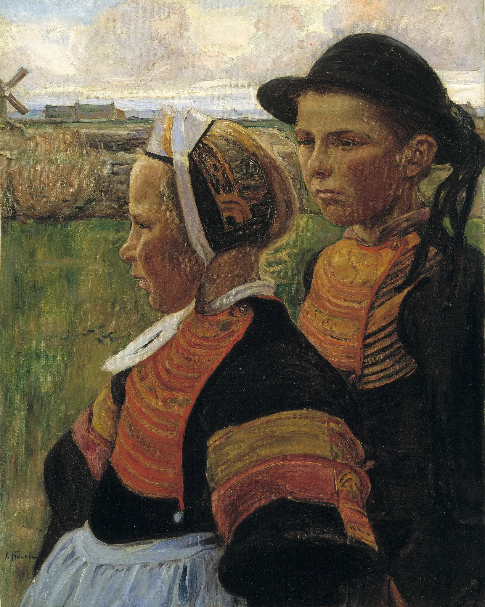 Le frère et la soeur, Penmarc’h (The Brother and Sister)