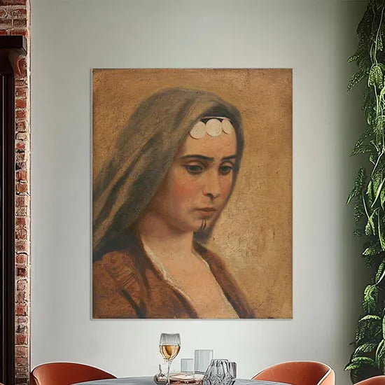 Head of an Arab Girl