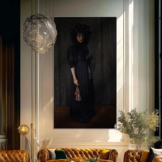 Young Girl in Black