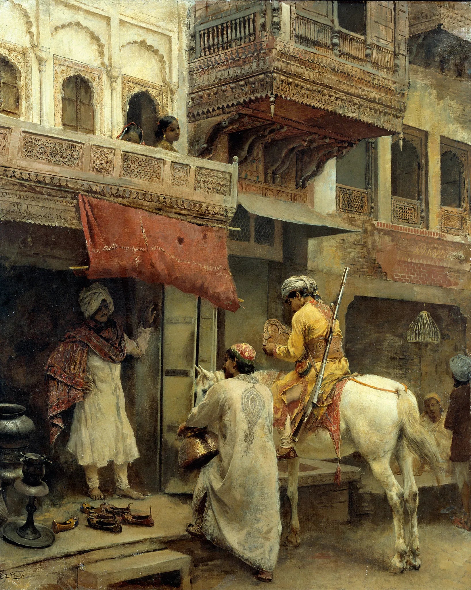 Street Scene in India