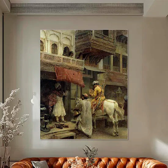 Street Scene in India
