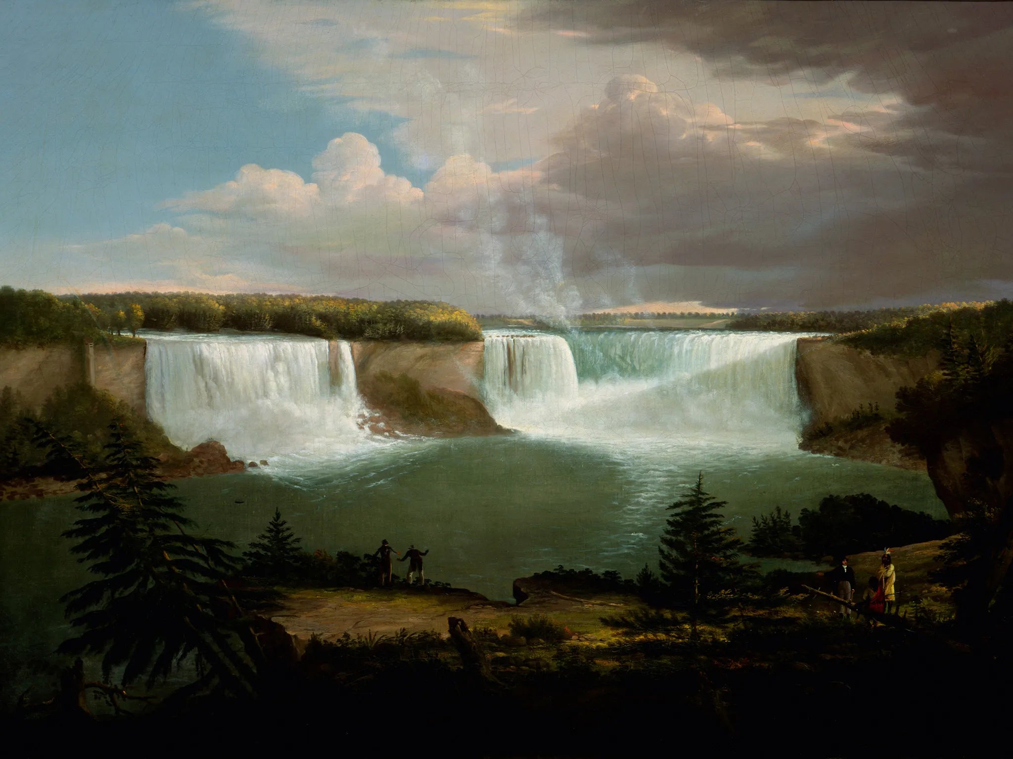 A General View of the Falls of Niagara